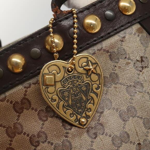 GUCCI GG Crystal Tote Bag Beige - Picture 16 of 16